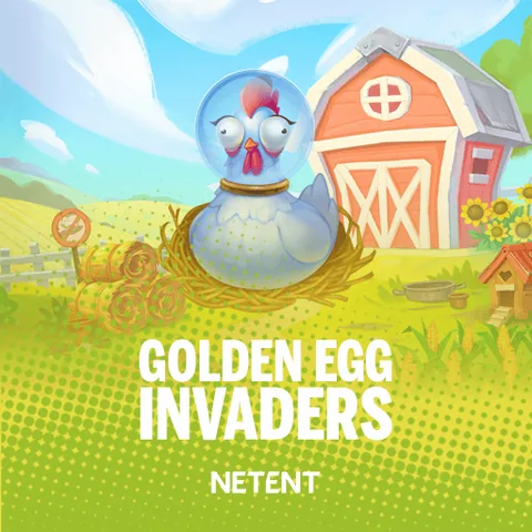 Golden Egg Invaders oyununun kapak görseli